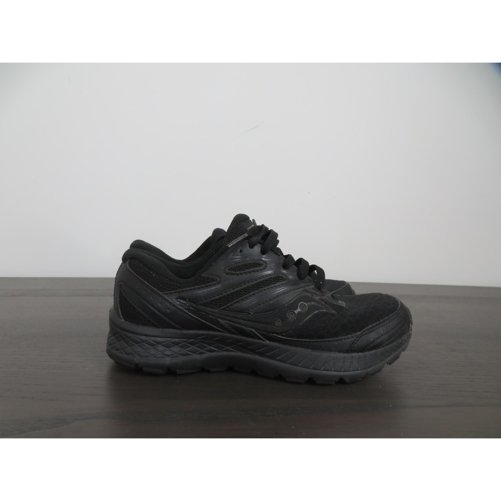 Saucony Cohesion 13 Shoes Womens 7 Wide Black Running Sneakers S10560-4 Road Gym